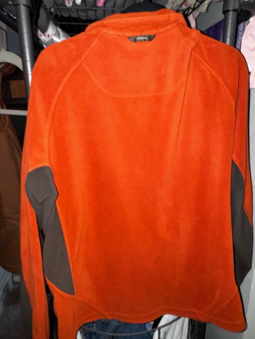 Columbia Titanium Orange Full-Zip Fleece Jacket - Picture 8 of 10